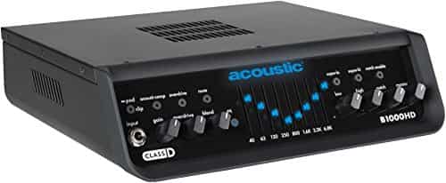 Acoustic B1000HD 1,000W Bass Amp Head